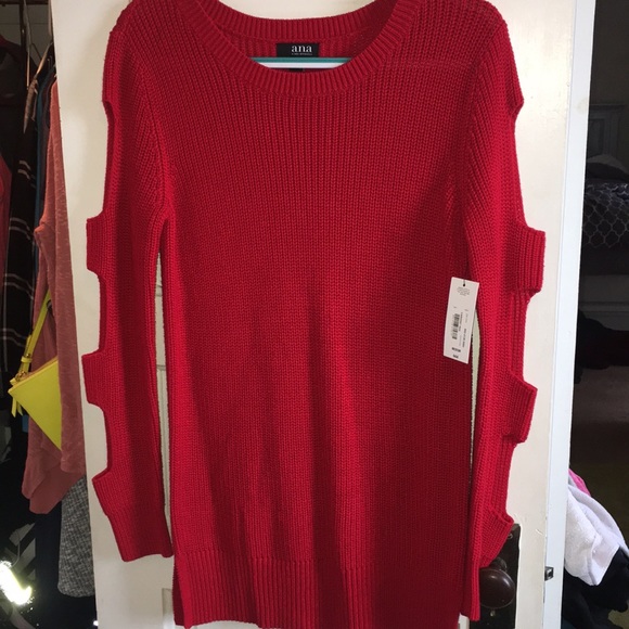 a.n.a Sweaters - Cut out sleeve sweater